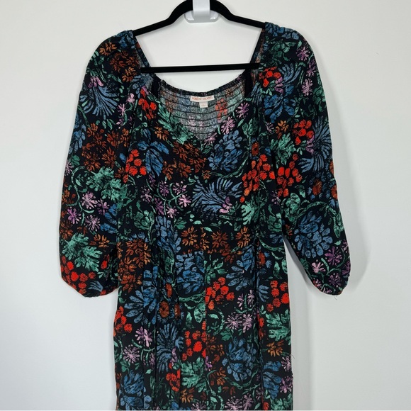 Knox Rose Jumpsuit Floral Wide Leg Cropped - Picture 2 of 11